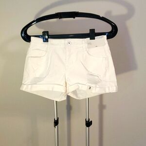 Junior's Size 3 White Jean Shorts